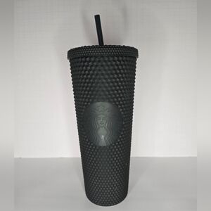 Starbucks Matte Dark Green Textured Tumbler